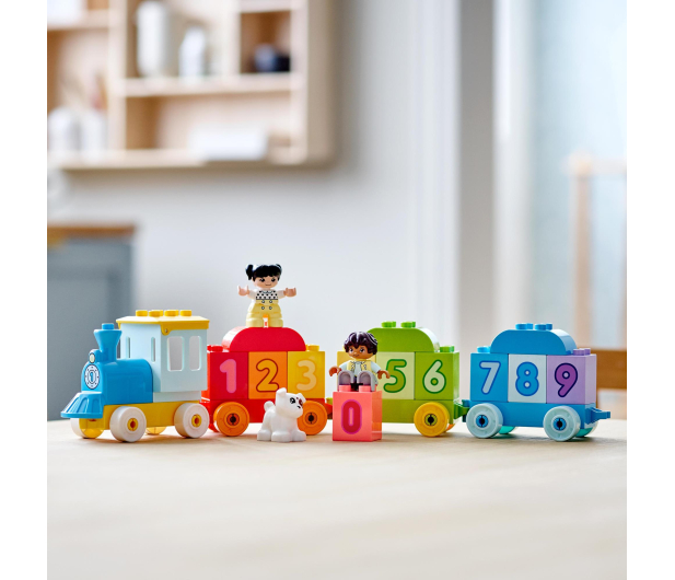 LEGO DUPLO 10954 Pociąg z cyferkami – nauka liczenia - 1019948 - zdjęcie 9